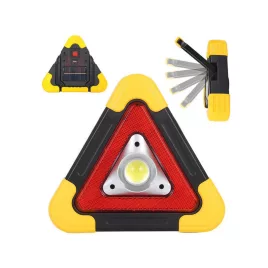 Warnschild LED-Taschenlampe mit Powerbank