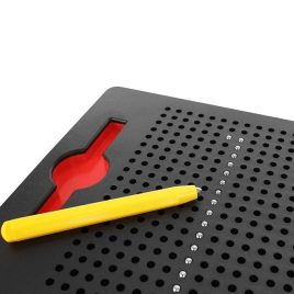 Magnetische Zeichentafel mit 380 Löchern und Kugel