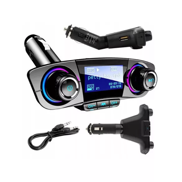 8-in-1 Bluetooth Auto FM-Sender mit USB