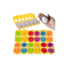 12-teiliges Eier-Puzzle-Spiel