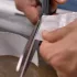 Zuschneidbares weißes Fliegengitter-Reparaturband